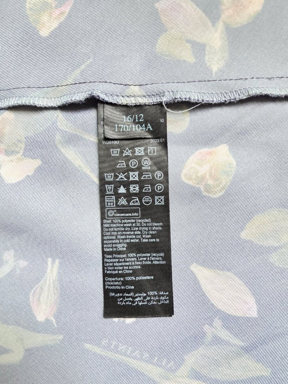 AllSaints Bryony Mutare Slip Dress Floral Adjustable Straps US 12, UK 16, EU 44 - Picture 10 of 10
